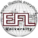 English & Foregin Language University Logo