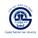Gujarat National Law University Logo