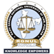 Rajiv Gandhi National  University Of law Logo