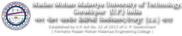 Madan Mohan Malaviya University of Technology, Gorakhpur Logo