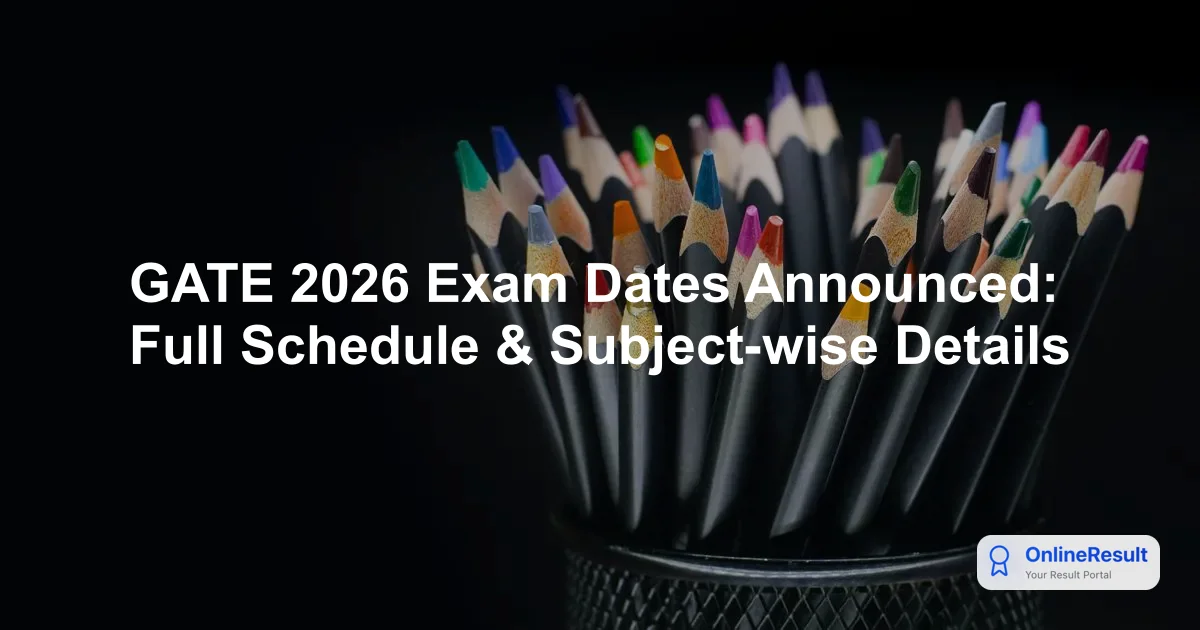 GATE 2026: Comprehensive Guide to Exam Dates, Eligibility, and Preparation