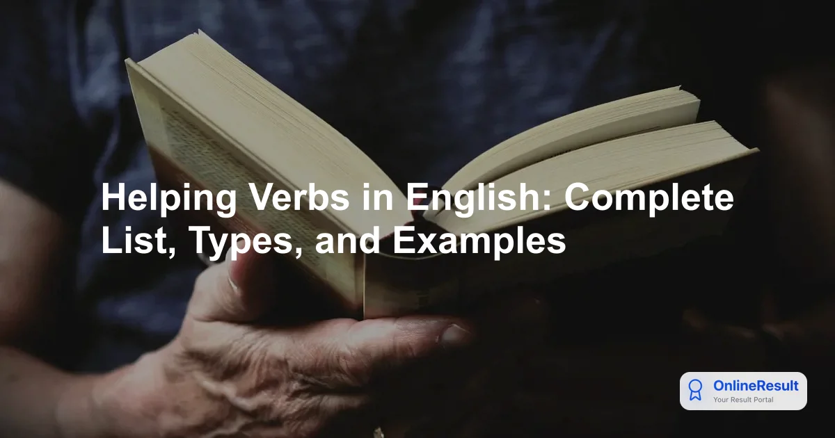 Mastering Helping Verbs: A Complete Guide to Auxiliary Verbs in English