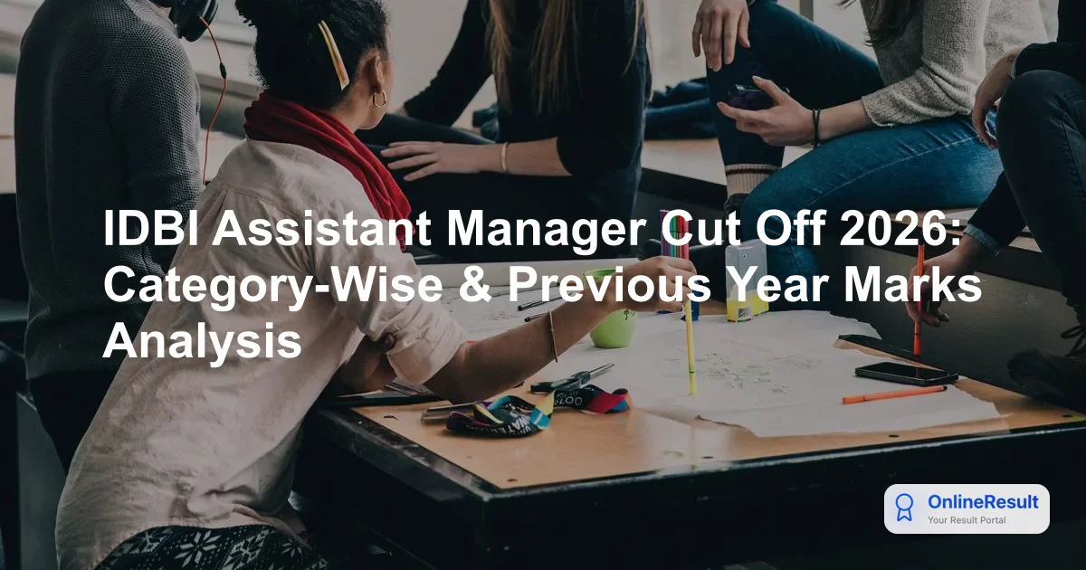 IDBI Assistant Manager Cut Off 2026: Historical Trends & Selection Factors