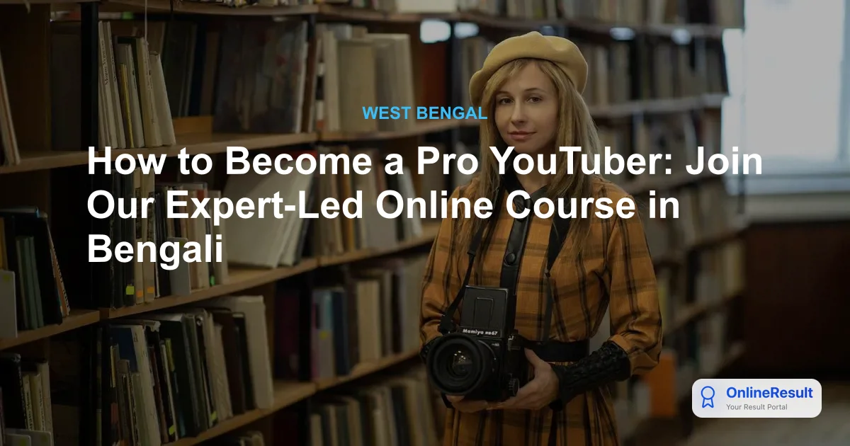 Master Content Creation with Adda247’s ‘Be a YouTuber’ Live Course in Bengali
