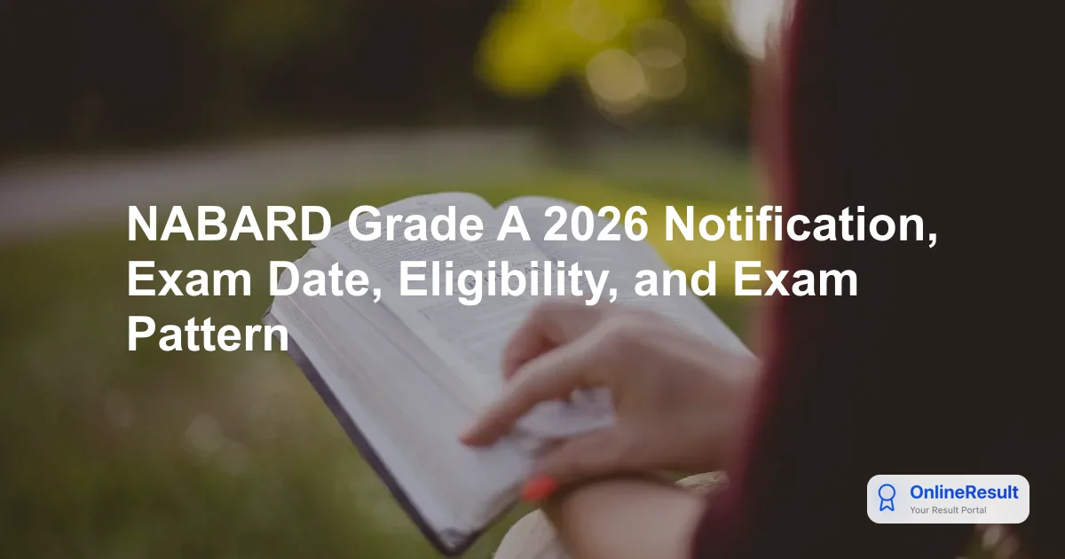 NABARD Overview 2026: Purpose, Functions, and Recruitment Guide