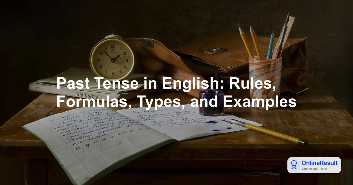 Mastering the Past Tense: A Comprehensive Guide to English Grammar