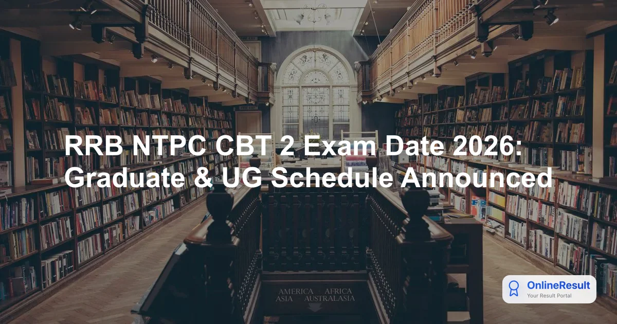 RRB NTPC 2026 Recruitment: Dates, Vacancies, Syllabus & Exam Pattern