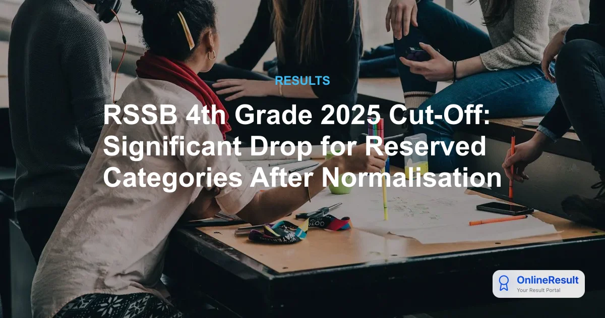 RSSB 4th Grade Recruitment 2025: Normalization Shifts Cut-Offs & Vacancies
