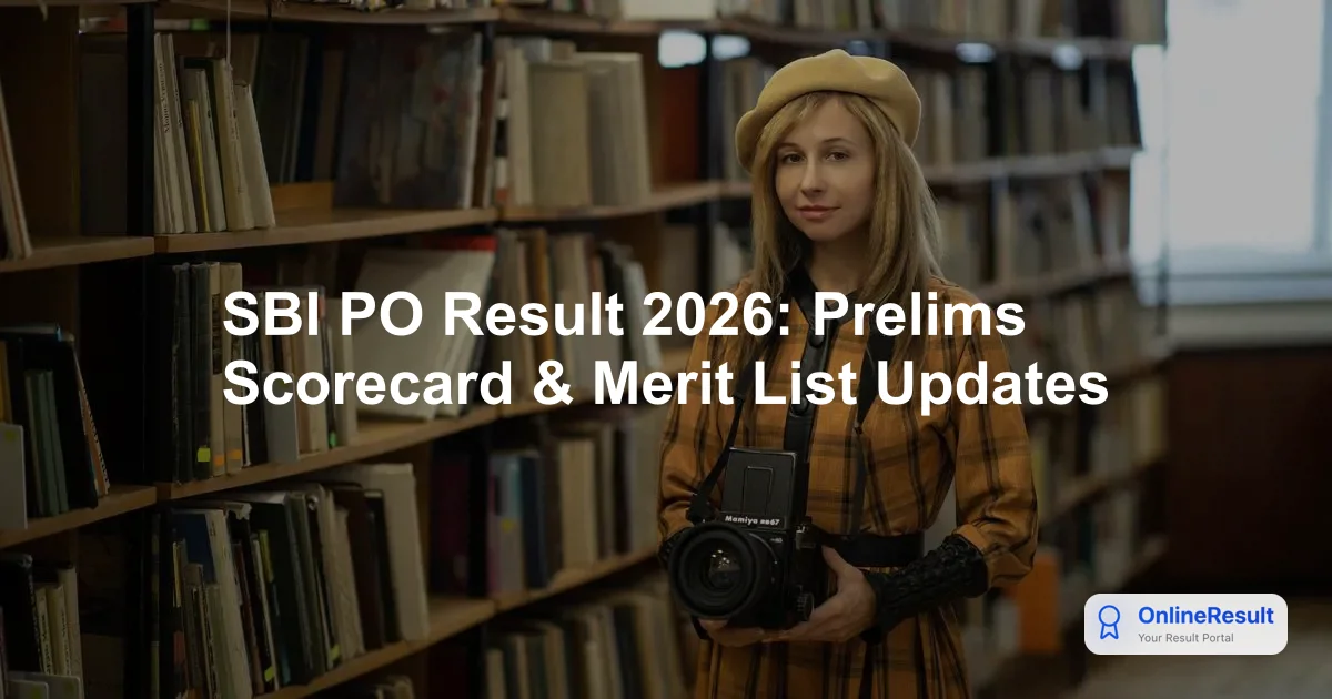 SBI PO Prelims Result 2026: Expected Dates, Cut Off & Direct Link