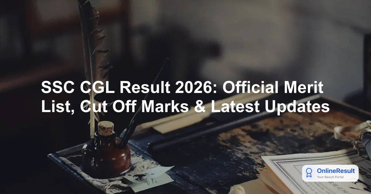 SSC CGL Tier 1 Result 2026: Expected Dates, Cut-offs & Check Procedure