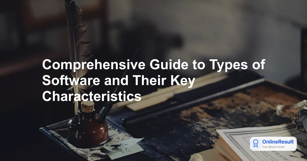 Understanding Computer Software: System & Application Types Explained