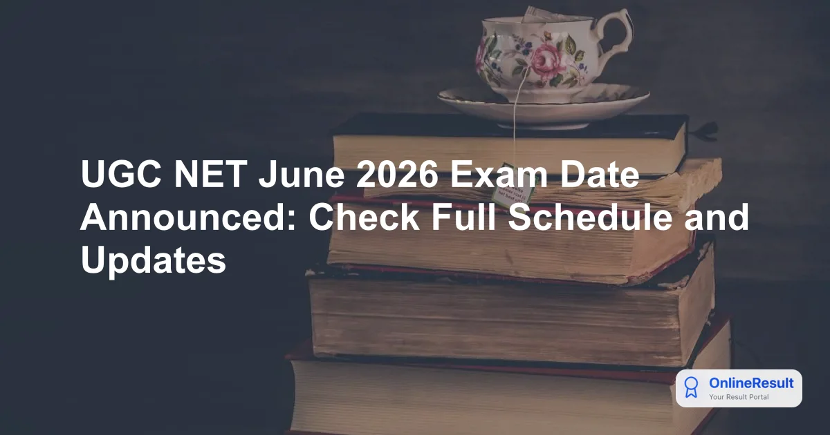 UGC NET June 2026: Exam Dates, Schedule, Eligibility & Pattern