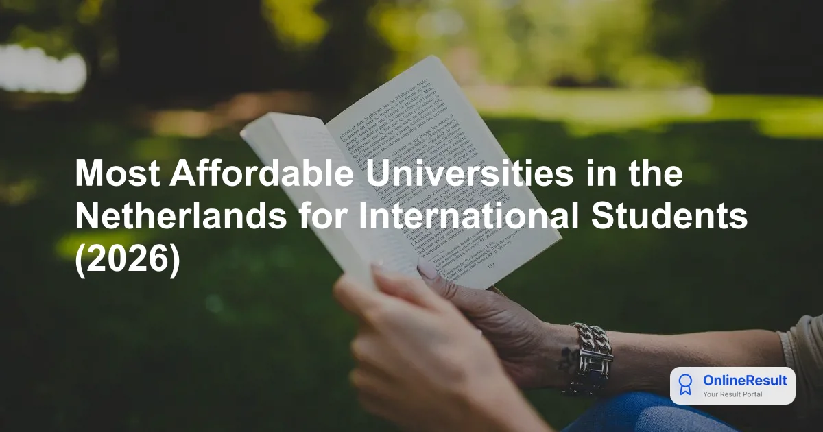 Most Affordable Universities in the Netherlands for International Students (2026)