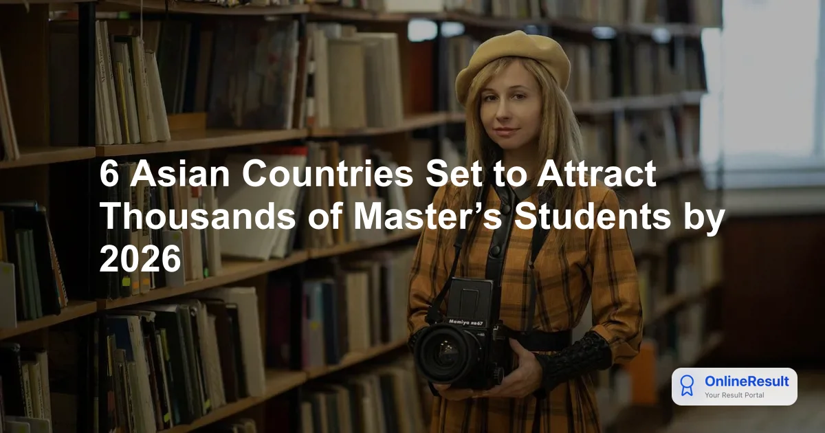 6 Asian Countries Set to Attract Thousands of Master’s Students by 2026