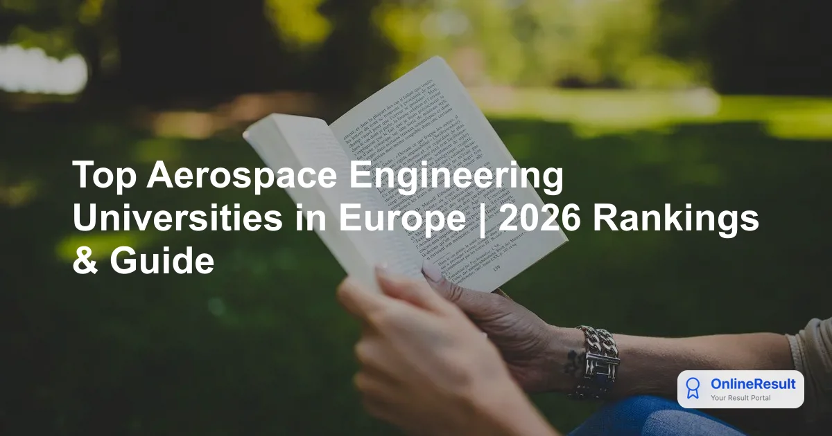 Top Aerospace Engineering Universities in Europe | 2026 Rankings & Guide