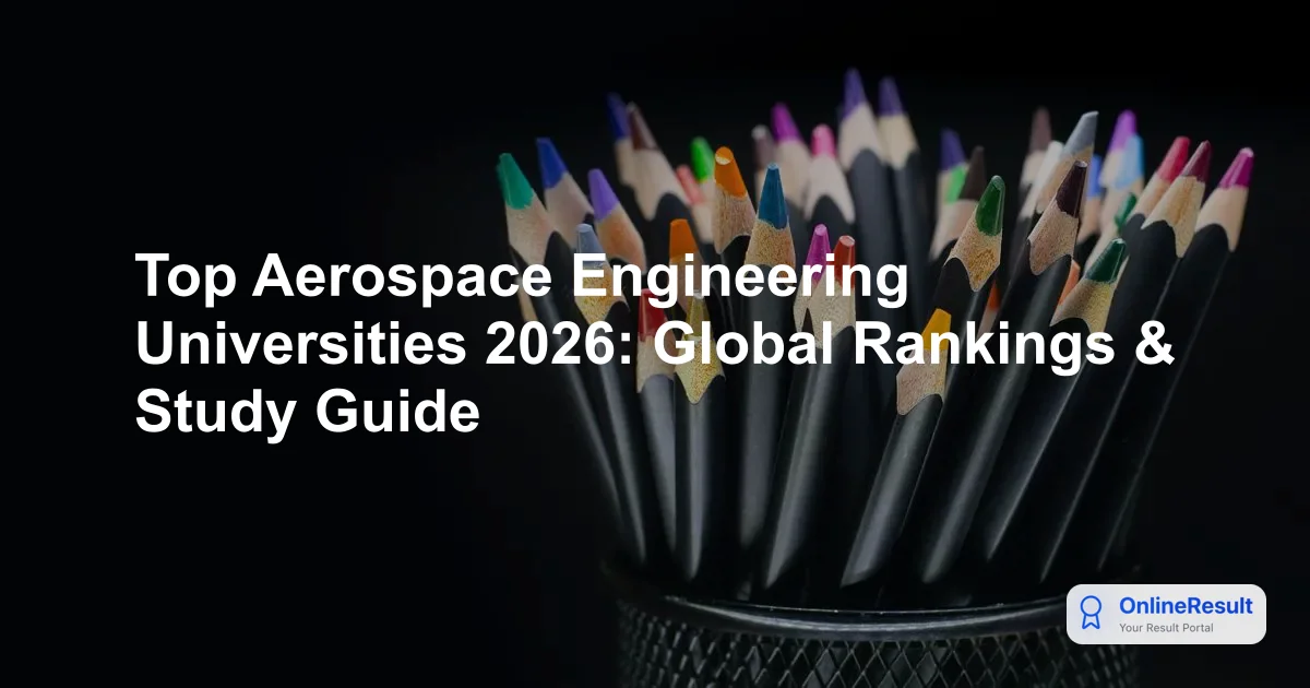 Top Aerospace Engineering Universities 2026: Global Rankings & Study Guide