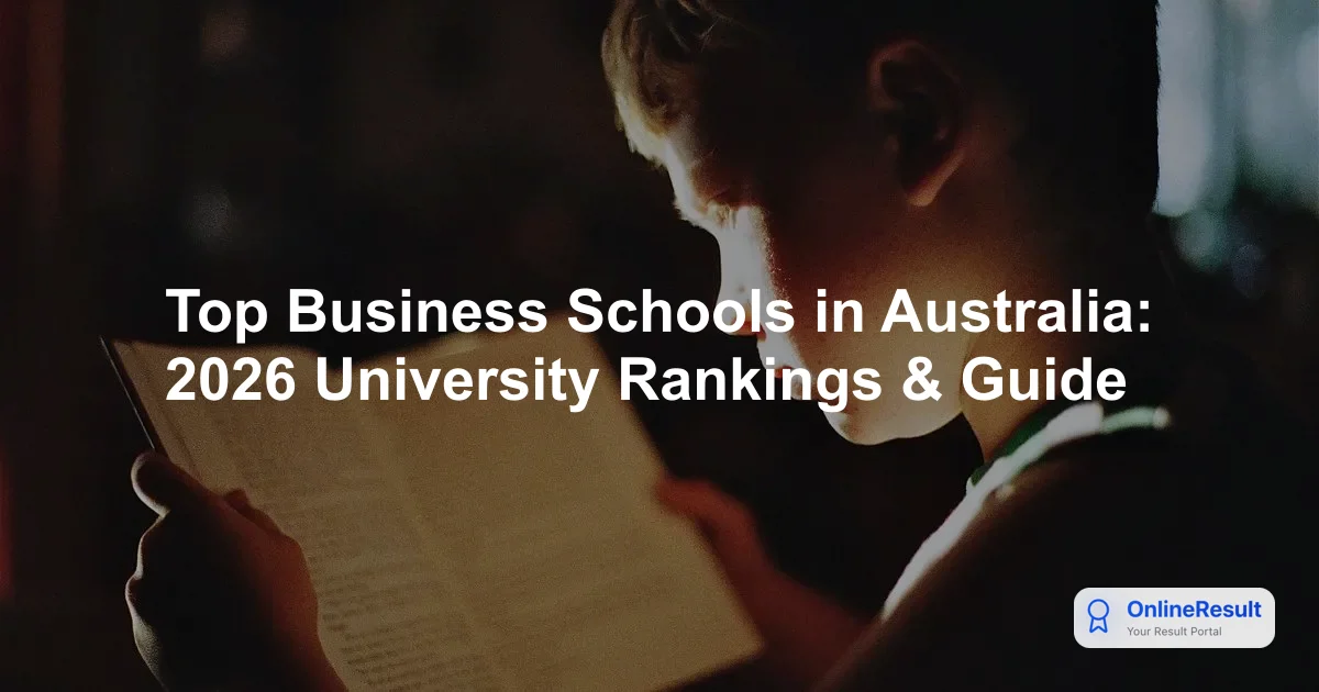 Top Business Schools in Australia: 2026 University Rankings & Guide
