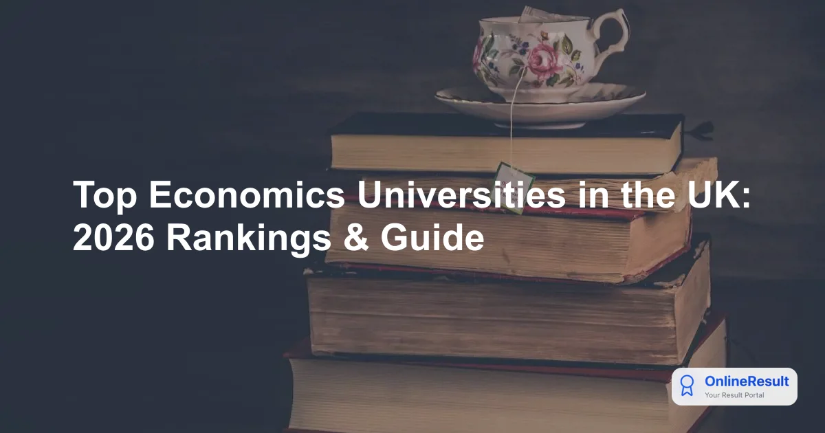 Top Economics Universities in the UK: 2026 Rankings & Guide
