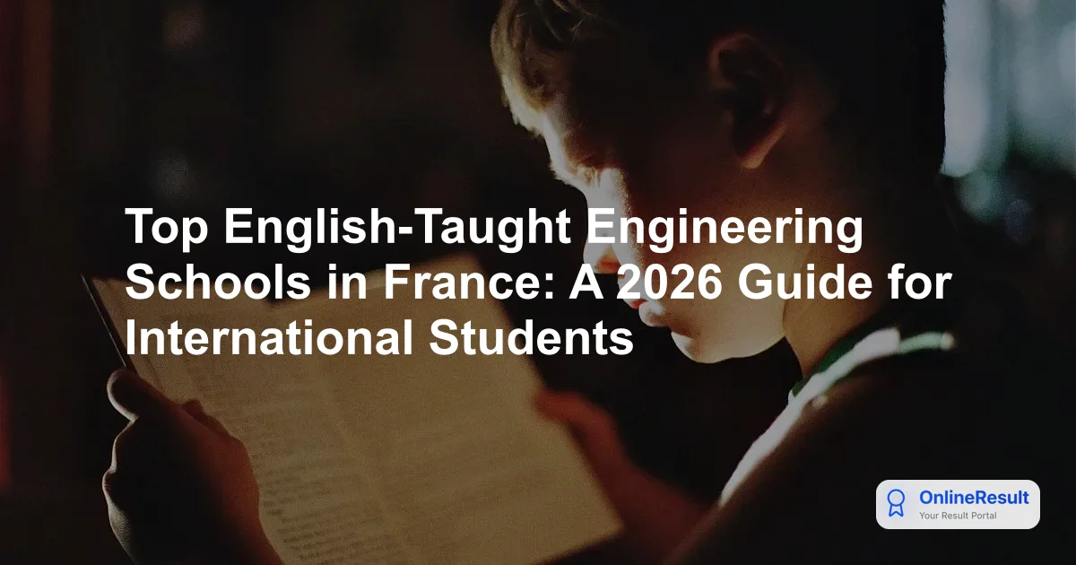 Top English-Taught Engineering Schools in France: A 2026 Guide for International Students
