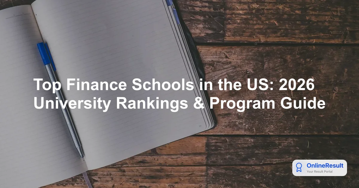Top Finance Schools in the US: 2026 University Rankings & Program Guide