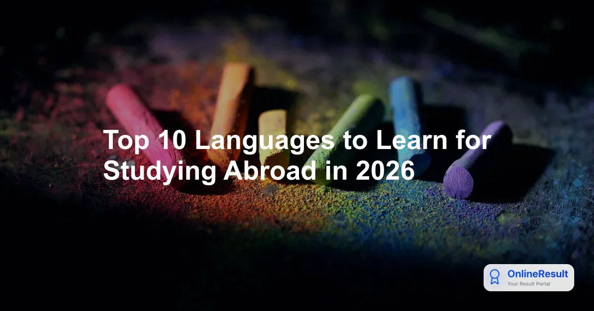 Top 10 Languages to Learn for Studying Abroad in 2026