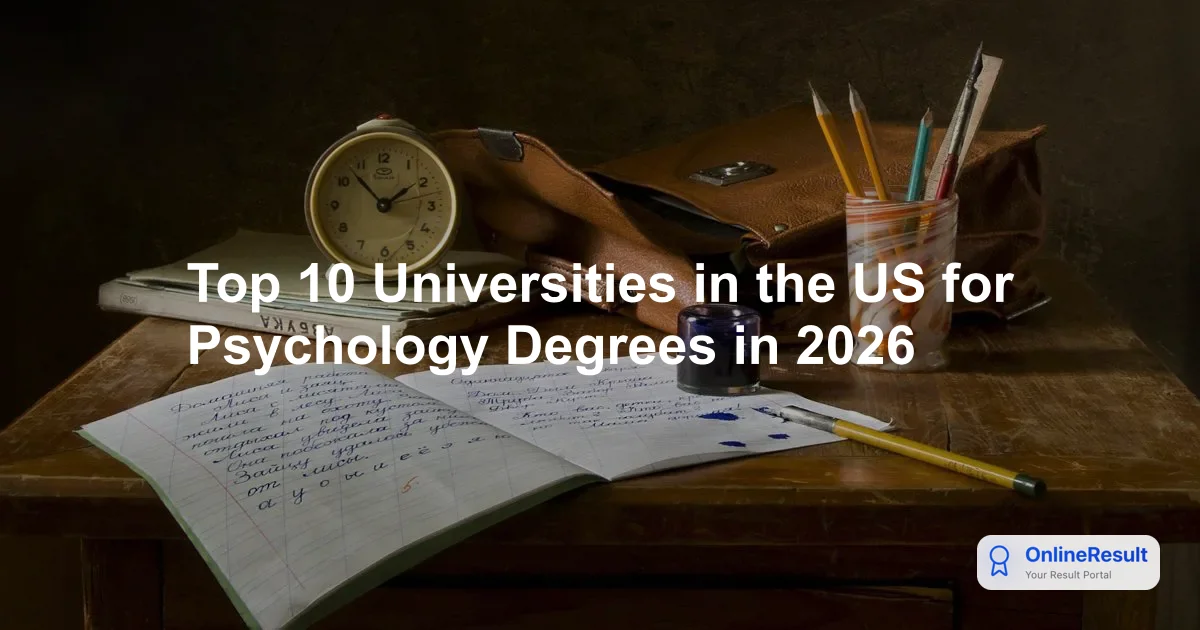 Top 10 Universities in the US for Psychology Degrees in 2026