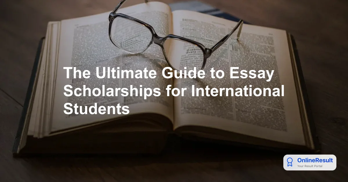 The Ultimate Guide to Essay Scholarships for International Students