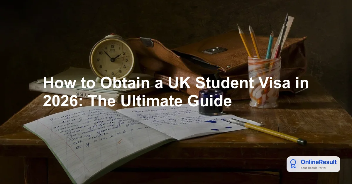 How to Obtain a UK Student Visa in 2026: The Ultimate Guide