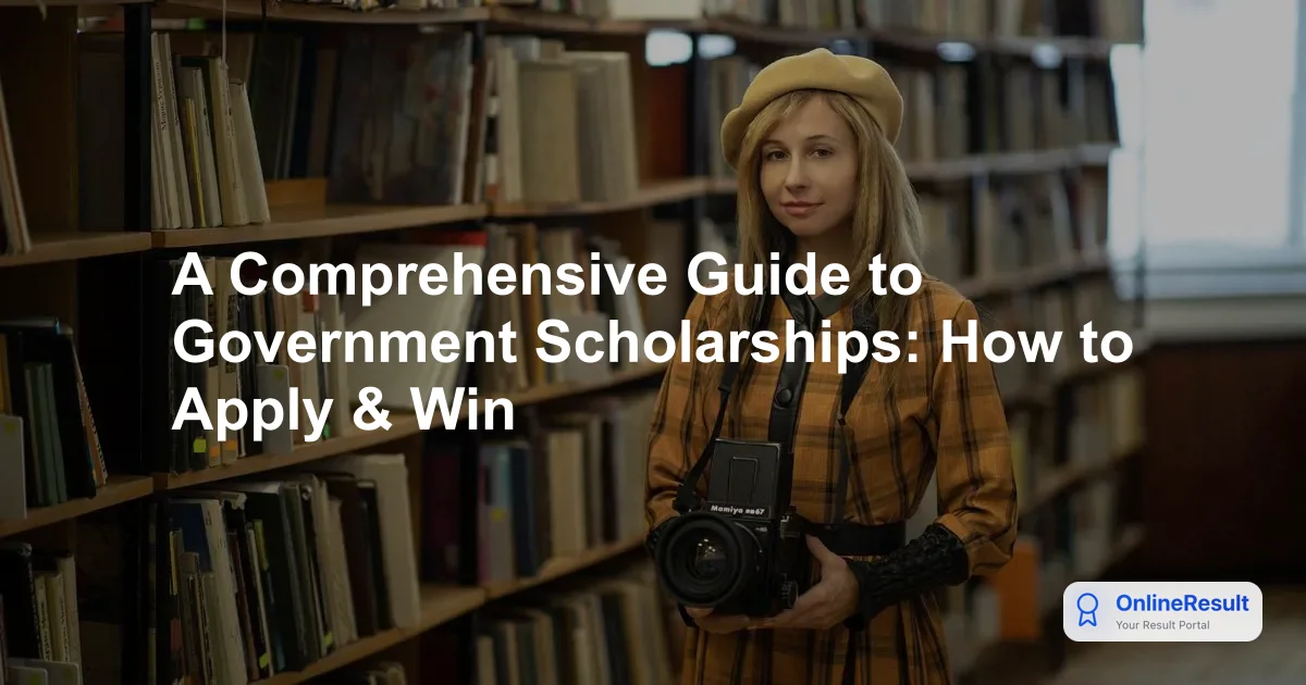 A Comprehensive Guide to Government Scholarships: How to Apply & Win