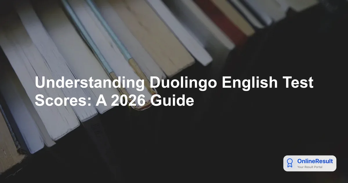 Understanding Duolingo English Test Scores: A 2026 Guide