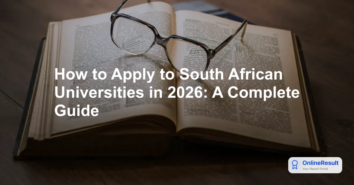 How to Apply to South African Universities in 2026: A Complete Guide