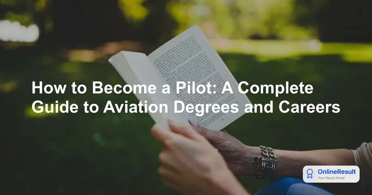 How to Become a Pilot: A Complete Guide to Aviation Degrees and Careers
