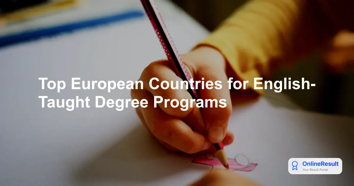 Top European Countries for English-Taught Degree Programs