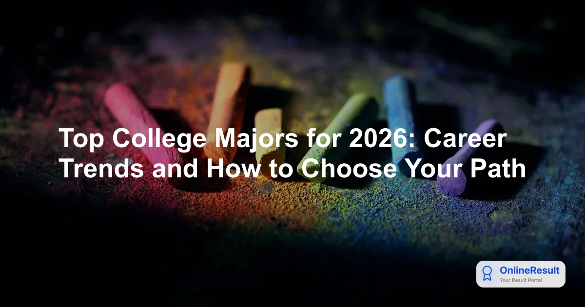 Top College Majors for 2026: Career Trends and How to Choose Your Path