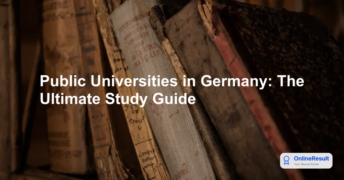 Public Universities in Germany: The Ultimate Study Guide