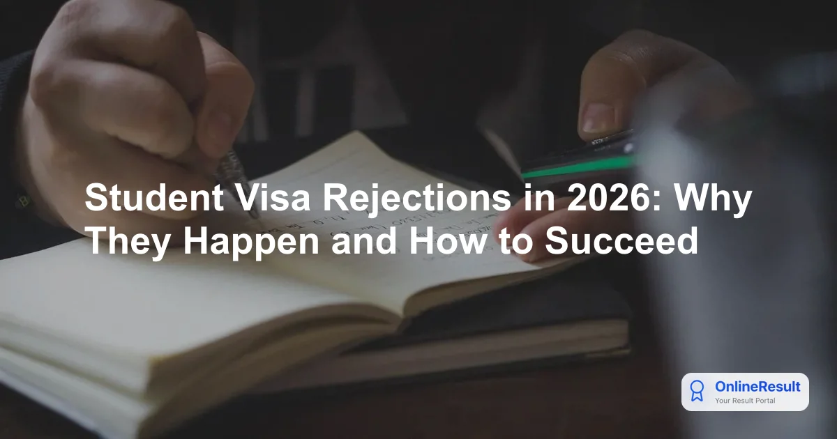 Student Visa Rejections in 2026: Why They Happen and How to Succeed