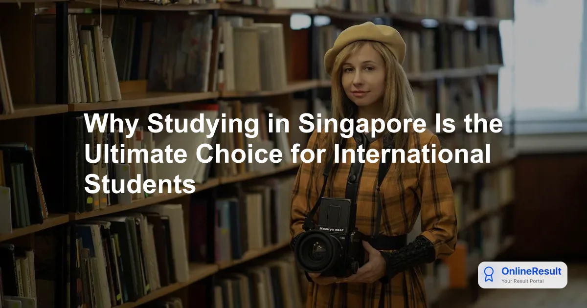 Why Studying in Singapore Is the Ultimate Choice for International Students