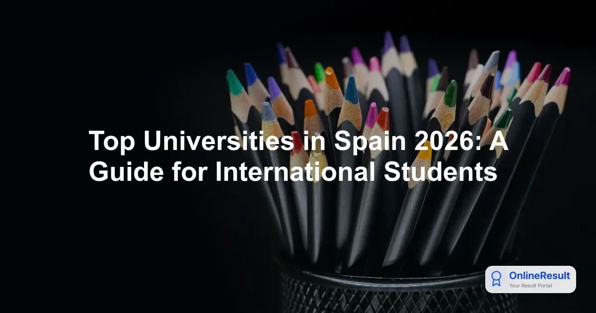 Top Universities in Spain 2026: A Guide for International Students