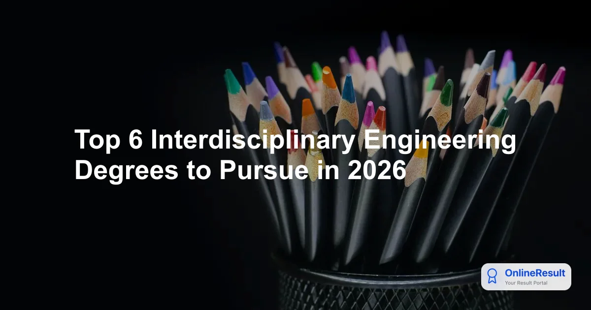 Top 6 Interdisciplinary Engineering Degrees to Pursue in 2026