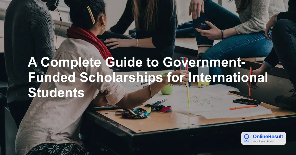 A Complete Guide to Government-Funded Scholarships for International Students
