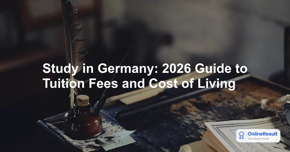 Study in Germany: 2026 Guide to Tuition Fees and Cost of Living