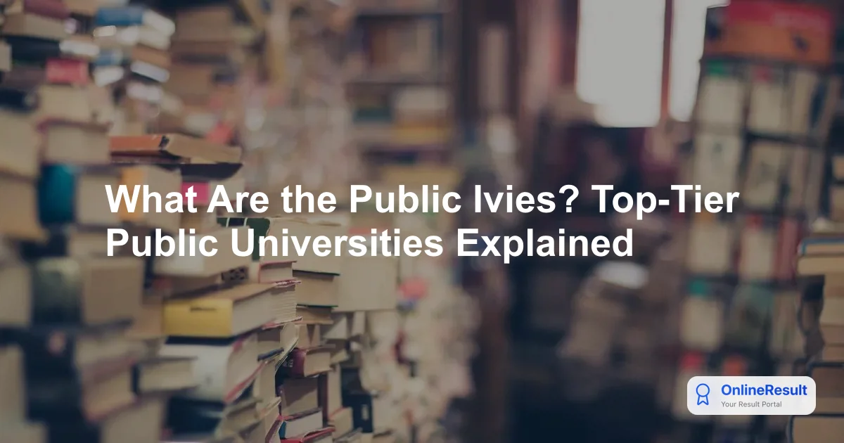 What Are the Public Ivies? Top-Tier Public Universities Explained
