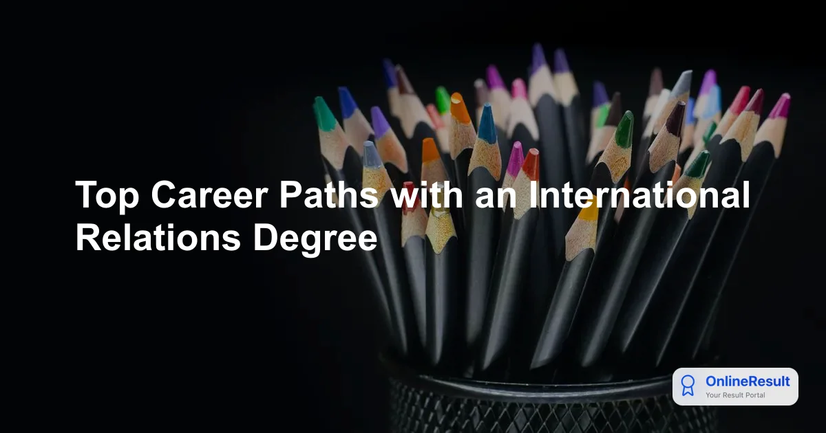 Top Career Paths with an International Relations Degree