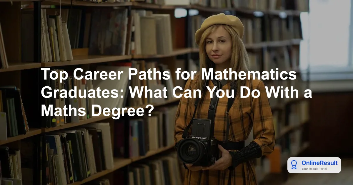 Top Career Paths for Mathematics Graduates: What Can You Do With a Maths Degree?