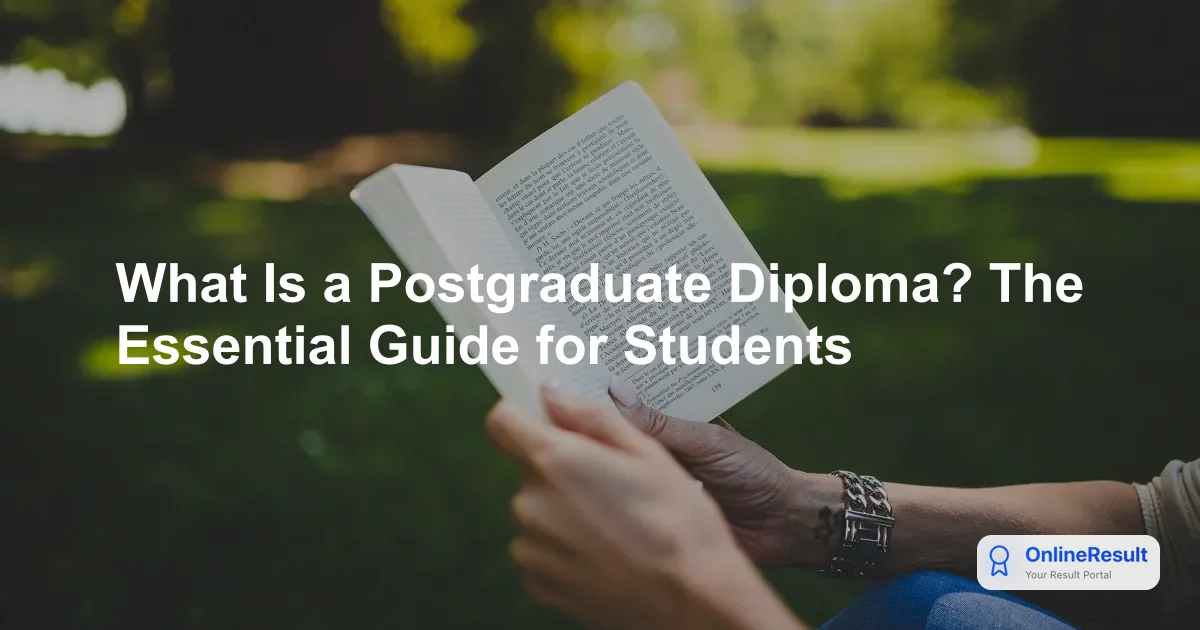 What Is a Postgraduate Diploma? The Essential Guide for Students