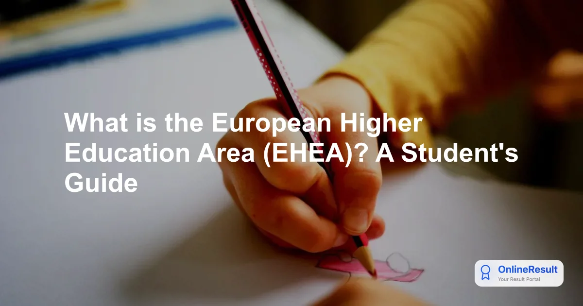 What is the European Higher Education Area (EHEA)? A Student's Guide
