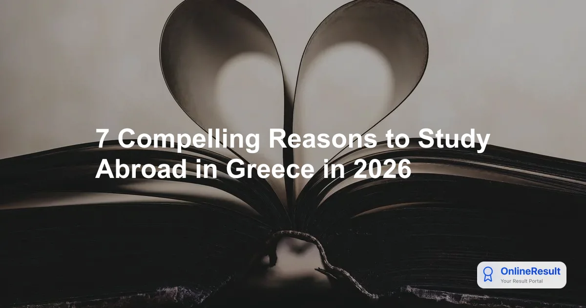 7 Compelling Reasons to Study Abroad in Greece in 2026
