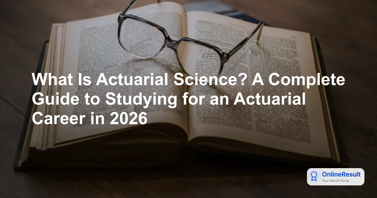 What Is Actuarial Science? A Complete Guide to Studying for an Actuarial Career in 2026