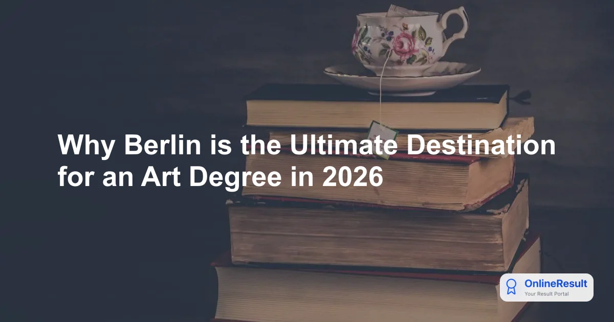 Why Berlin is the Ultimate Destination for an Art Degree in 2026