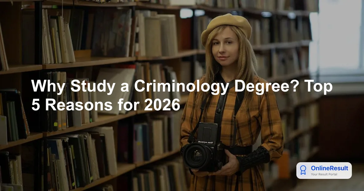 Why Study a Criminology Degree? Top 5 Reasons for 2026